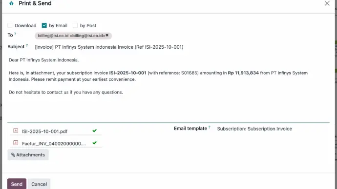 tax pajak odoo